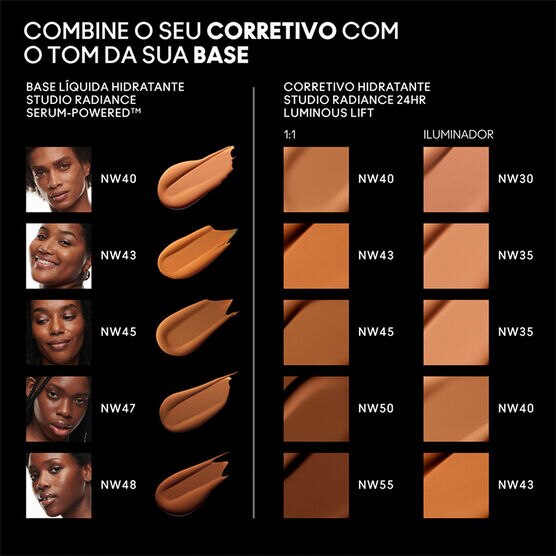 STUDIO RADIANCE CORRETIVO 24H NW45